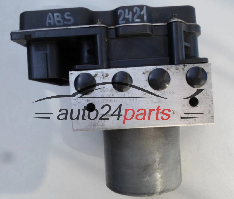 ABS PUMP BMW BOSCH 0 265 234 031, 0265234031, 34516758743, 0 265 950 316, 0265950316 