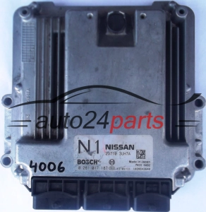 Μονάδα Ελέγχου Κινητήρα NISSAN BOSCH 0 281 017 187, 0281017187, 23710 3UH7A, 237103UH7A 