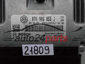 CENTRALITA DE MOTOR VW VOLKSWAGEN JETTA 2.5L BOSCH 0 261 S05 704, 0261S05704, 07K 906 055 J, 07K906055J, ME17.5.6
