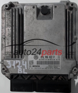 KOMPUTER STEROWNIK SILNIKA VW VOLKSWAGEN CRAFTER 2.5 TDI 076906022P, 076 906 022 P, BOSCH 0281016819, 0 281 016 819, EDC17CP20-2.39 CECA 5778 1039S38089 - 
