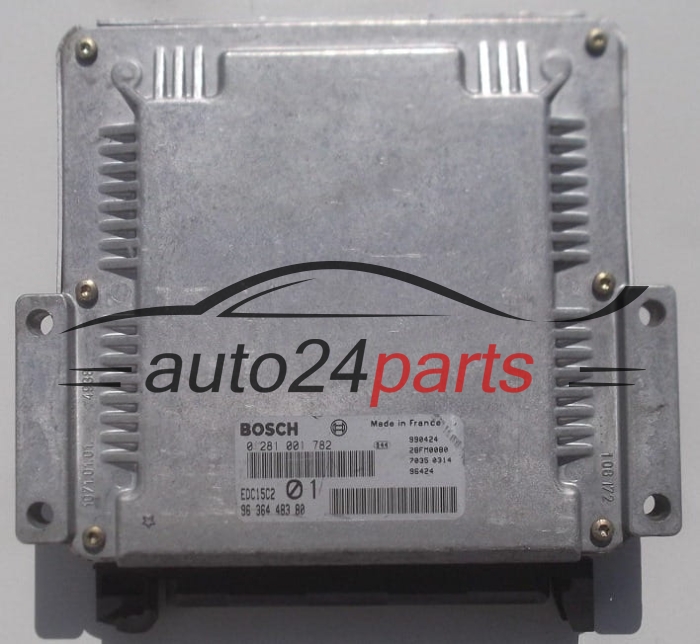 Μονάδα Ελέγχου Κινητήρα PEUGEOT 406 2.0 HDI BOSCH 0 281 001 782,  96 364 483 80