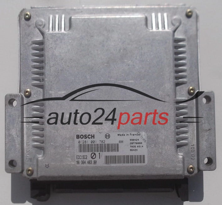 Μονάδα Ελέγχου Κινητήρα PEUGEOT 406 2.0 HDI BOSCH 0 281 001 782,  96 364 483 80