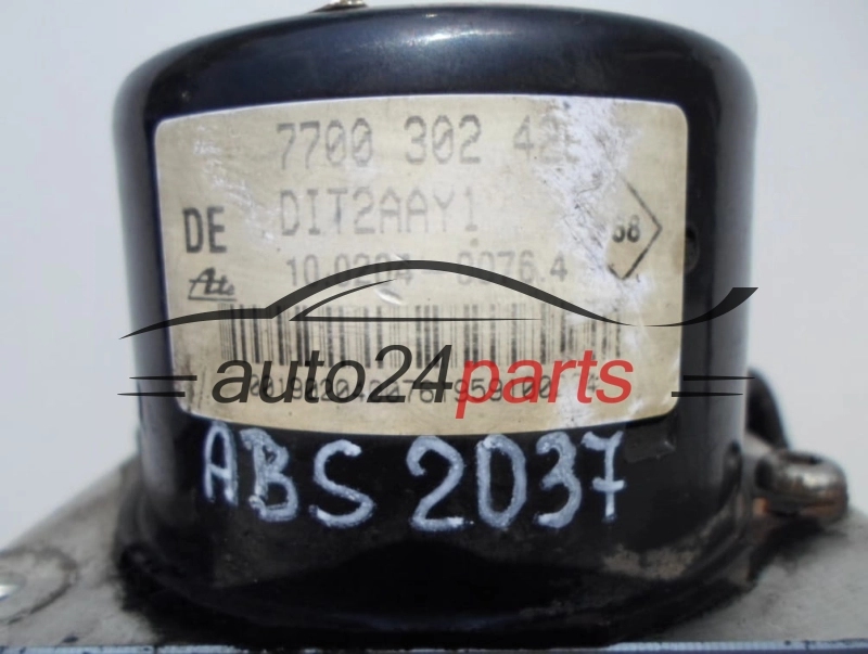 ABS PUMP RENAULT MASTER OPEL MOVANO 7700302426, ATE 10020400764