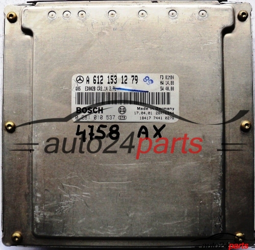 ECU CENTRALITA DE MOTOR MERCEDES W210 E-KLASS E270 CDI A6121531279