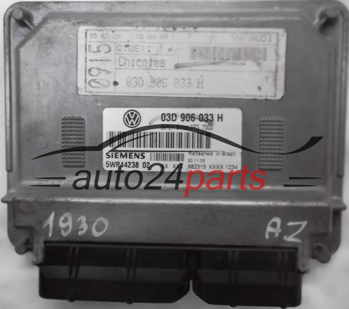 ECU ENGINE CONTROLLER VW VOLKSWAGEN FOX 1.2 BMD 03D906033H