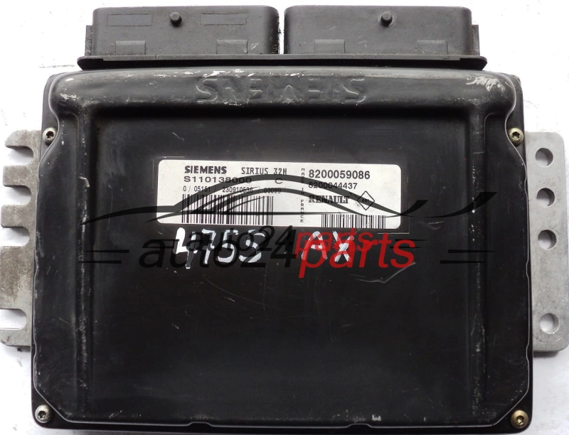 ΜΟΝΑΔΑ ΕΛΕΓΧΟΥ ΚΙΝΗΤΗΡΑ RENAULT MEGANE 1.6 SIRIUS 32N SIEMENS S110138000B, S110138000C, 8200059086, 8200044437
