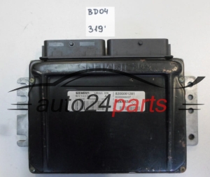 KOMPUTER STEROWNIK SILNIKA RENAULT CLIO 1.4 SIEMENS S110130334 A, S110130334A, 8200061281, 8200044437 - 5146, 319