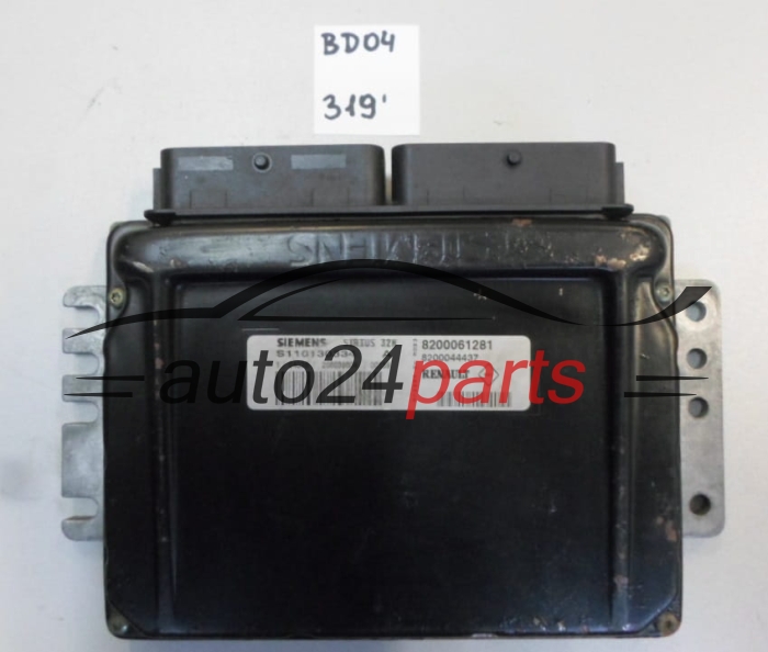 KOMPUTER STEROWNIK SILNIKA RENAULT CLIO 1.4 SIEMENS S110130334 A