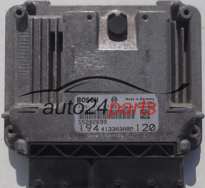 Μονάδα Ελέγχου Κινητήρα FIAT CROMA 1.9 JTD BOSCH 0 281 012 147