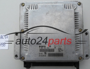 KOMPUTER STEROWNIK SILNIKA PEUGEOT 406 2.0 HDI BOSCH 0 281 010 361, 0281010361, 96 416 076 80, 9641607680, EDC15C2 -  198, 771, 773, 12825