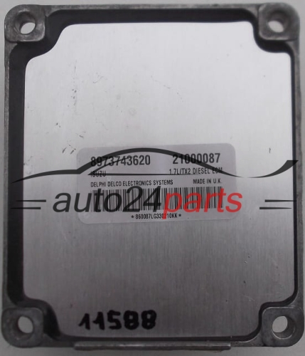 MOTORSTEUERGERÄT ECU STEUERGERAT OPEL ASTRA 1.7 DTI ISUZU 