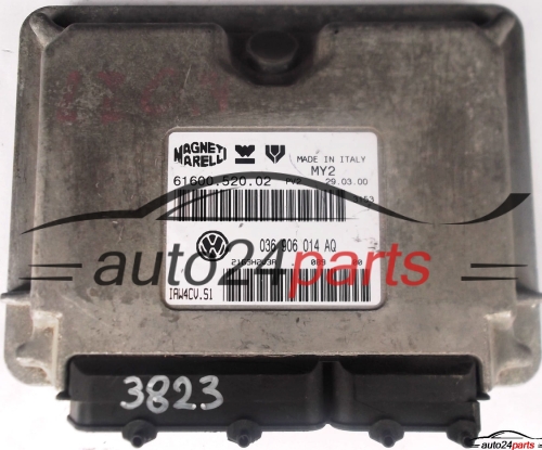 ECU CENTRALITA DE MOTOR SEAT LEON 1.6 036 906 014 AQ, 036906014AQ, IAW4CV.S1, IAW4CVS1 