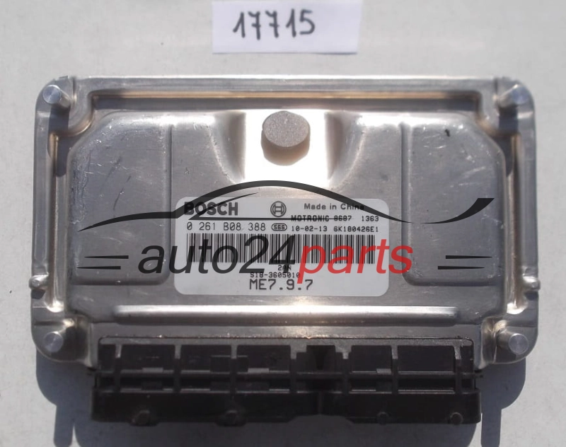 KOMPUTER STEROWNIK SILNIKA DAIHATSU SIRION 1.3 BOSCH 0 261 B08 388, 0261B08388, ME7.9.7