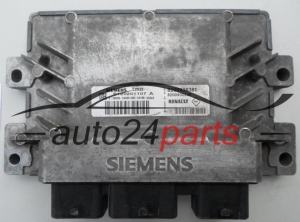 CENTRALINA MOTORE RENAULT TWINGO 1.2 SIEMENS S120201107 A, S120201107A, 8200438381, 8200400246 