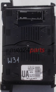 WYŚWIETLACZ RADIA CIEKŁOKRYSTALICZNY OPEL ZAFIRA B GM 13 301 077 UA