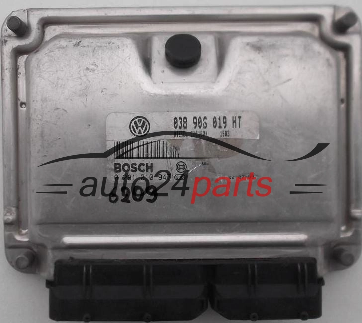 KOMPUTER STEROWNIK SILNIKA SEAT IBIZA 1.9 TDI 038906019HT, BOSCH 0281010947, 1039S00316