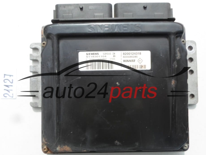 Μονάδα Ελέγχου Κινητήρα RENAULT SCENIC S118301104 B, S118301104B, 8200124318 