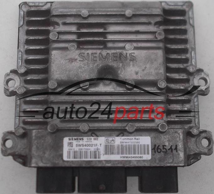 CENTRALINA MOTORE   CITROEN C3 1.4 HDI 5WS40021F-T