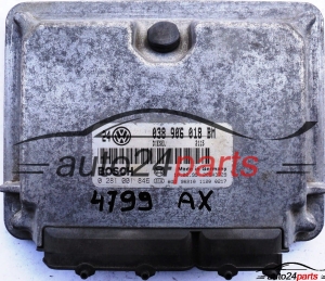 CENTRALINA MOTORE VW VOLKSWAGEN GOLF BORA 1.9 TDI AHF 038906018BM, 038 906 018 BM BOSCH 0281001846, 0 281 001 846