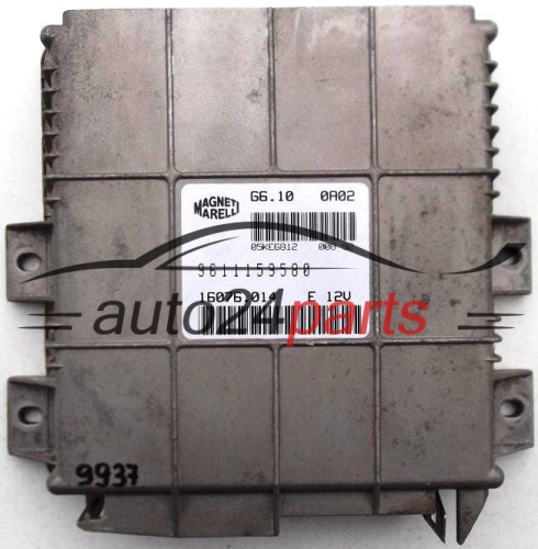 Μονάδα Ελέγχου Κινητήρα CITROEN BX ZX 1.6 MAGNETI MARELLI G6.10 0A02, G6100A02, 9611159580, 16076.014, 16076014 