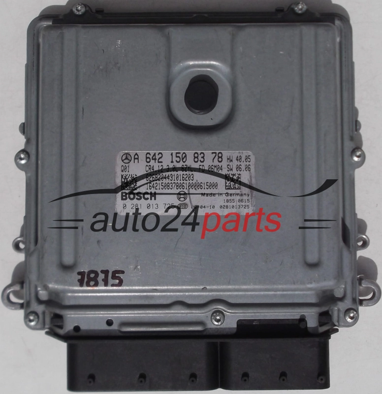 MOTORSTEUERGERÄT ECU STEUERGERAT MERCEDES E 300 3.0, BOSCH 0 281 013 725, BOSCH 0281013725, A 642 150 83 78, A6421508378