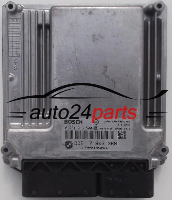 ECU CENTRALITA DE MOTOR BMW E90/91 320 5 E60/E61 530 3.0 DIESEL BOSCH 0281013500