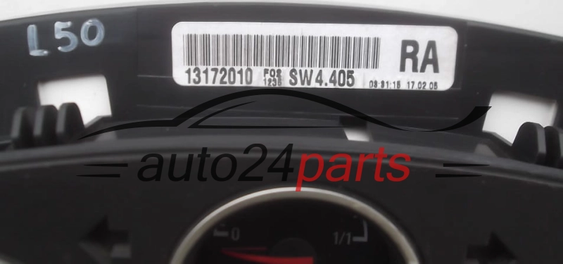 OPEL ASTRA H 13172010 RA, 13172010RA