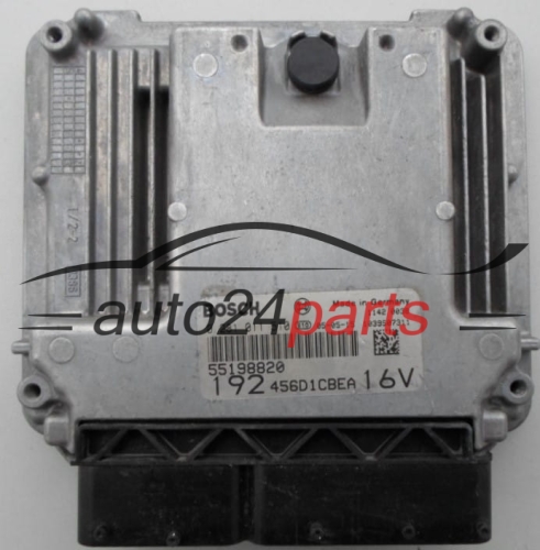 Μονάδα Ελέγχου Κινητήρα  FIAT STILO 1.9 JTD BOSCH 0 281 011 510,  55198820