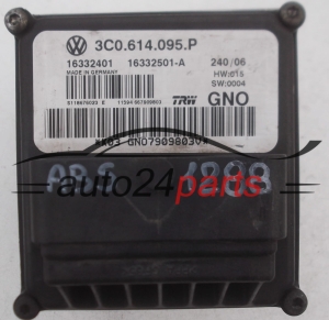 POMPE HYDRAULIQUE ET CALCULATEUR dABS VOLKSWAGEN PASSAT 3C0.614.095.P, 3C0614095P, TRW 16332501-A, 16332501A, 16332401