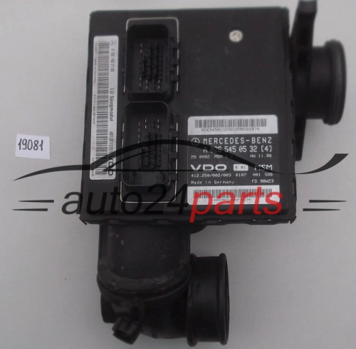 KOMPUTER STEROWNIK SILNIKA MERCEDES CLASE A VDO 412.250/002/003, 412250002003, A 026 545 05 32 [4], A0265450532, MSM 1.1 