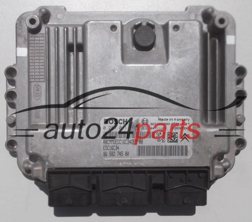 БЛОК УПРАВЛЕНИЯ ДВИГАТЕЛЕМ CITROEN C5 1.6 HDI BOSCH 0 281 011 561