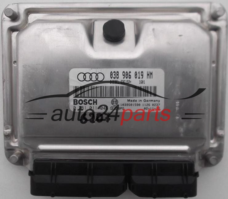 KOMPUTER STEROWNIK SILNIKA AUDI A6 1.9 TDI AVF 038 906 019 HM, 038906019HM, BOSCH 0 281 011 046, 0281011046