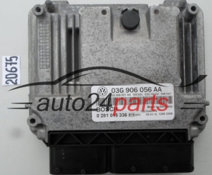 KOMPUTER STEROWNIK SILNIKA VW VOLKSWAGEN SEAT LEON 1.9 TDI BOSCH 0 281 015 336, 0281015336, 03G 906 056 AA, 03G906056AA, 03G 906 021 AB, 03G906021AB, DIESEL EDC16U34 -