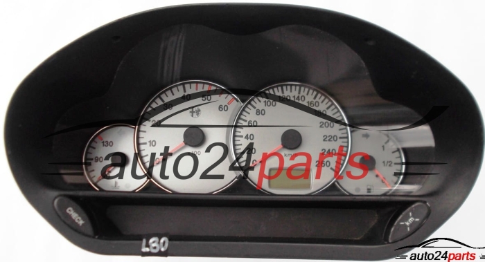 Quadro Strumenti Cruscotto Contachilometri ALFA ROMEO 166 2.4 JTD 156021018, 6028479904, 60.2847.990.4