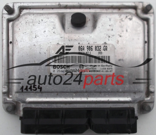 ECU CENTRALITA DE MOTOR SEAT ALHAMBRA VW SHARAN 2.0 ATM 06A906032GR, 06A 906 032 GR, BOSCH 0261207352, 0 261 207 352 