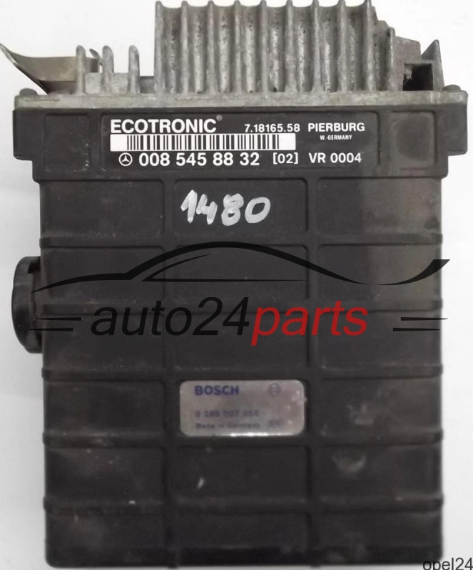 MERCEDES W201 W124 2.0 0085458832, 008 545 88 32, BOSCH 0285007056, 0 285 007 056, PIERBURG 7.18165.58, 71816558