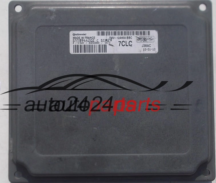CENTRALINA DO MOTORE FORD FOCUS SIEMENS S118944202 C,  FoMoCo 7M51-12A650-BBC