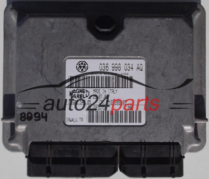 CENTRALINA DO MOTORE VW VOLKSWAGEN LUPO 1.4 036998034AQ, 036 998 034 AQ, IAW 4LV.TA, IAW4LV.TA, 61600.545.05, 6160054505, BENZIN 4LV 010 4769