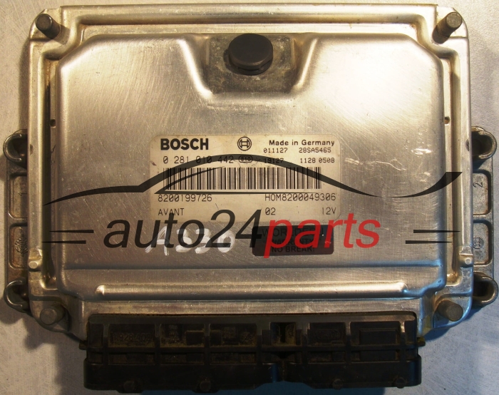 UCE CENTRALITA DE MOTOR RENAULT MEGANE 1.9 DTI BOSCH 0 281 010 442, 8200199726