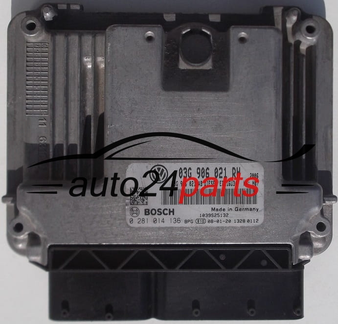 ΜΟΝΑΔΑ ΕΛΕΓΧΟΥ ΚΙΝΗΤΗΡΑ SKODA OCTAVIA 1.9 TDI 03G906021RH, 03G906021AB, BOSCH 0281014136