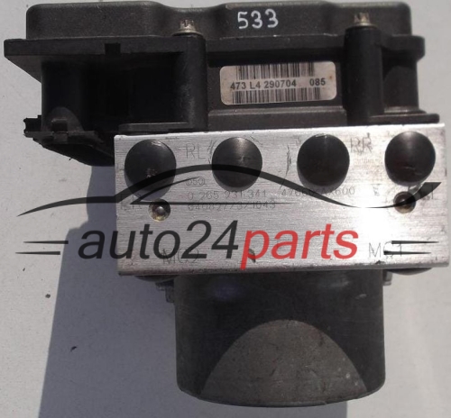 Aντλία ABS NISSAN MICRA BOSCH 0 265 231 341,  47660 AX600