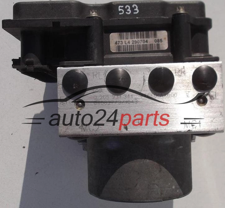 Aντλία ABS NISSAN MICRA BOSCH 0 265 231 341,  47660 AX600