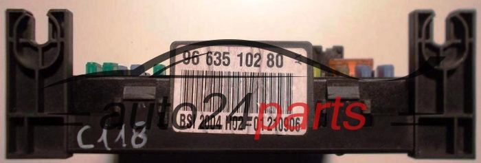 KOMFORTSTEUERGERÄT BSI CITROEN C4 C5 C6 PEUGEOT 307 407 607 9663510280