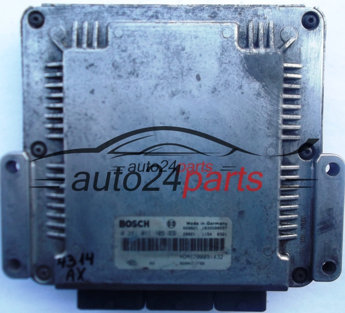 CENTRALINA MOTORE RENAULT MASTER 2.5 DCI BOSCH 0281011105 HOM8200091432