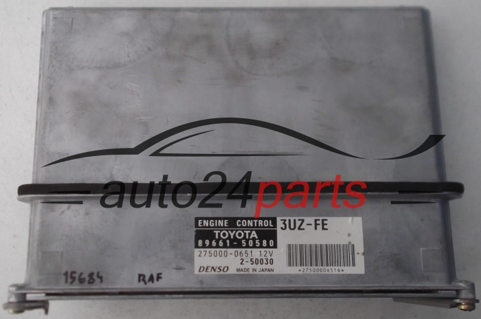 CENTRALITA DE MOTOR TOYOTA LEXUS 89661-50580, 8966150580, DENSO 275000-0651, 2750000651