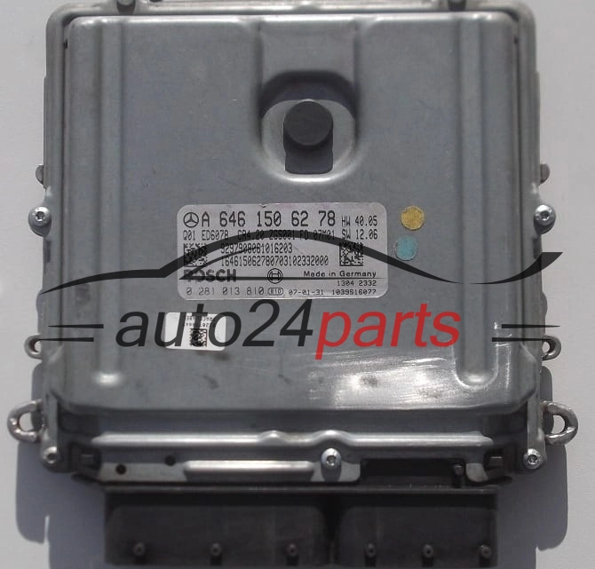 Μονάδα Ελέγχου Κινητήρα MERCEDES SPRINTER 2.2 CDI BOSCH 0 281 013 810, A 646 150 62 78