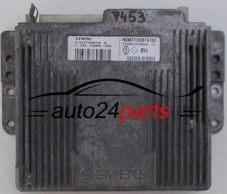 RENAULT LAGUNA 1.8 SIEMENS S103750014A, S103750014 A, HOM7700874132 HOM 7700974132, 7700107004
