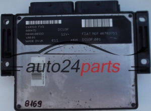 CALCULATEUR MOTEUR FIAT PUNTO II 1.9, R04010032D, REF 46763751, 80847D 