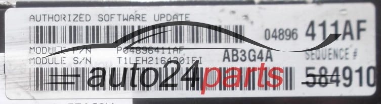 ECU ENGINE CONTROLLER CHRYSLER DODGE 2.7-3.5 V6 P04896411AF