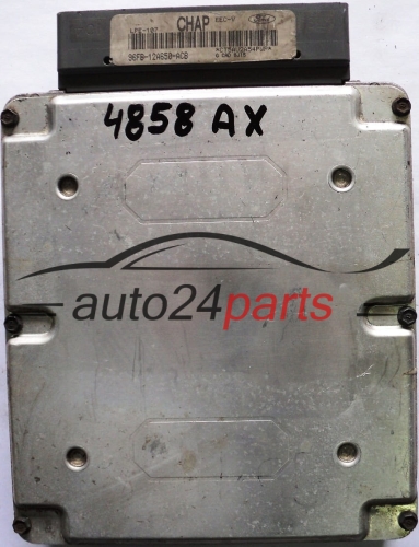 ECU CENTRALITA DE MOTOR FORD FIESTA 1.25 96FB12A650ACB, 96FB-12A650-ACB CHAP LPE-107 - 4858  